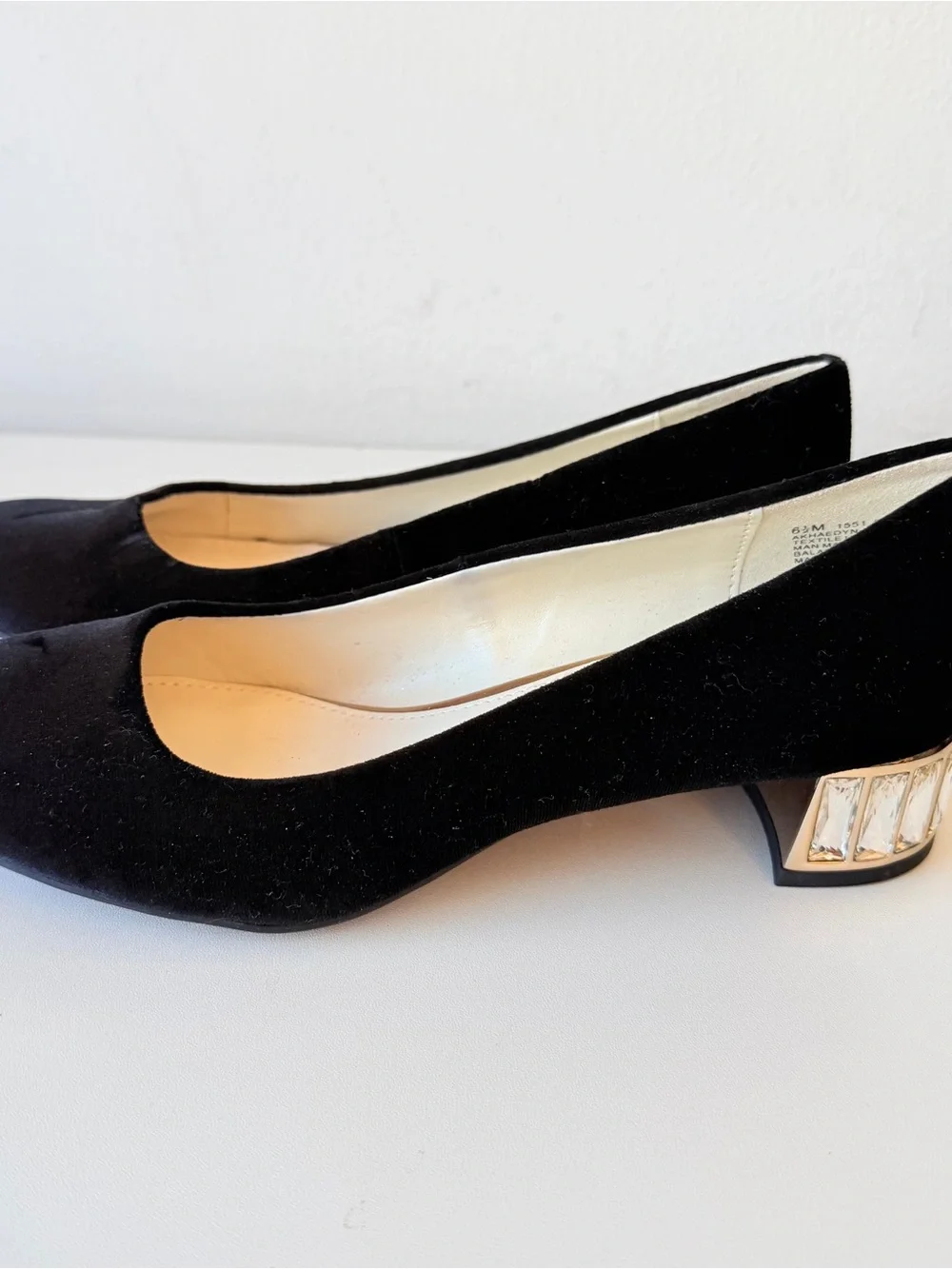 Anne Klein black velvet